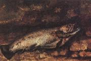 Gustave Courbet The Trout oil painting on canvas